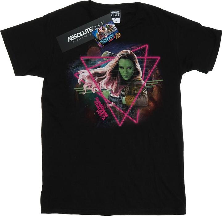 Guardians Of The Galaxy Neon Gamora TShirt (L)