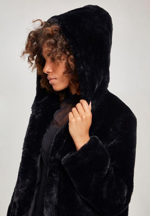Actual product image Urban Classics Ladies Hooded Teddy Coat (4XL)