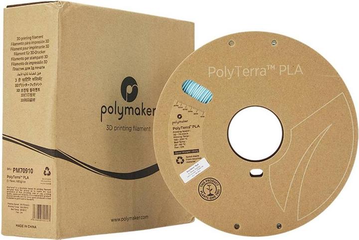 Produktbild Polymaker PolyTerra (PLA, 1.75 mm, 1000 g, Blau)