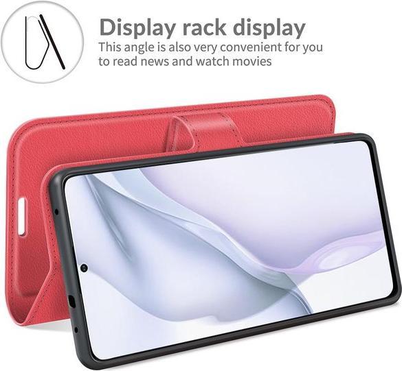 Productafbeelding MU Classic Litchi Leren Boekomslag Serie (Huawei P50)