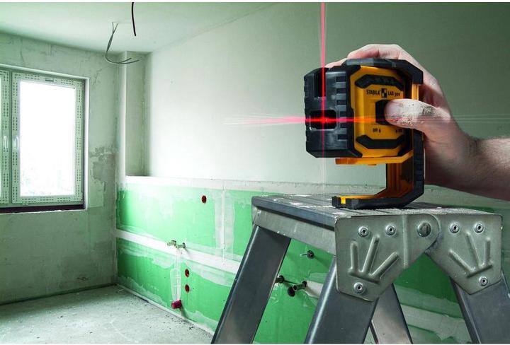 Actual product image Stabila Cross line plumb laser LAX 300