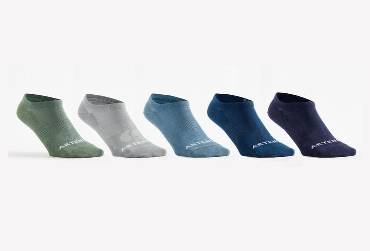 Image du produit Artengo Chaussettes tennis enfant basses RS160 Plusieurs couleurs Lot de 5 paires. (31, 34)