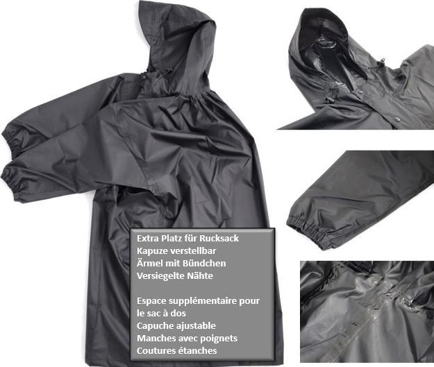Produktbild Origin Outdoors Regenponcho Trekking Backpack In (One Size)