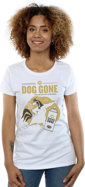 Actual product image Looney Tunes Womens/Ladies Foghorn Leghorn Dog Gone Cotton T-Shirt (XL)