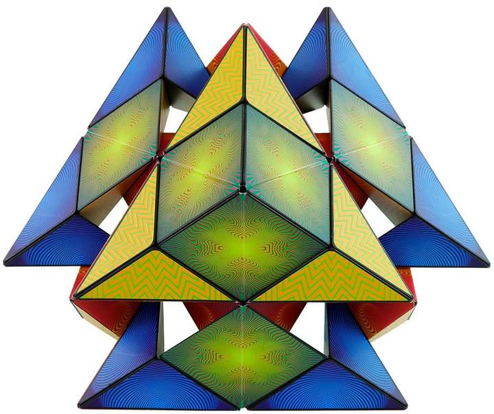 Actual product image Shashibo GeoBender Cube Optical Illusion (Multilingual)