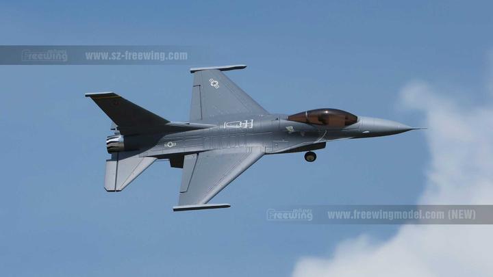 Produktbild Freewing F-16 Falcon 64mm PNP 4S V2 Jet EDF (Jet)