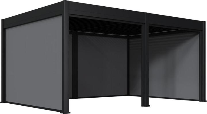 Immagine prodotto Weide Tenda parasole elettrica per salice Pergola elettrica | antracite (248.50 cm, 9 cm)