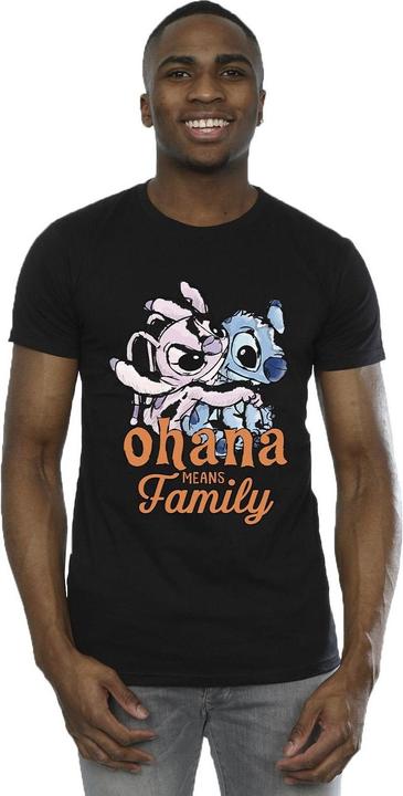 Produktbild Disney Lilo And Stitch Ohana Angel Hug TShirt (3XL)