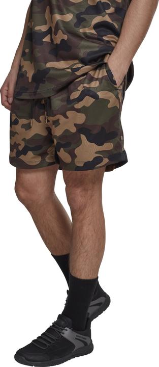 Actual product image Urban Classics Camo Mesh Shorts (S)