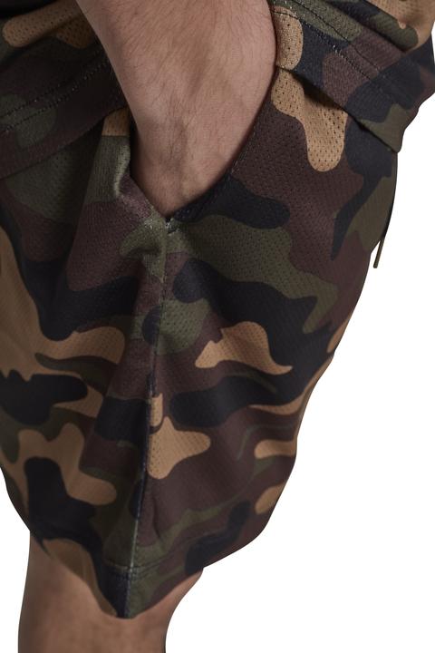 Actual product image Urban Classics Camo Mesh Shorts (S)