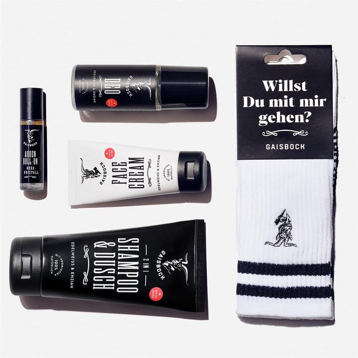 Immagine prodotto Gaisbock Set regalo I Stand by Your Nat (Set per la cura dei capelli, Set per la cura del viso)