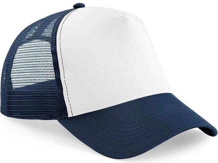 Bleu foncé/blanc