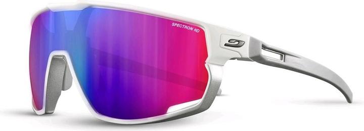 Image du produit Julbo Rush Weiss Matt Silber Glänzend Spectron HD 3 (Blanc Mat, Argent brillant, Spectron HD 3 polarisées)