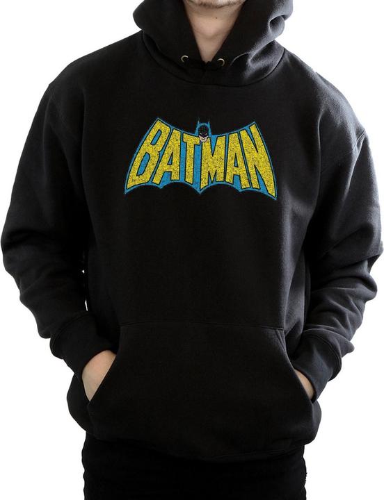 Produktbild Batman Crackle Logo Kapuzenpullover (S)