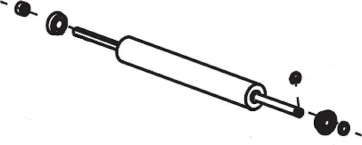 Actual product image Zebra Print roller - for Xi Series 110XiIIIPlus