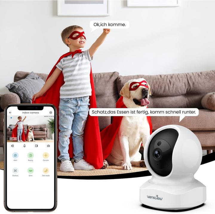 Produktbild Wansview IP Kamera Weiss
