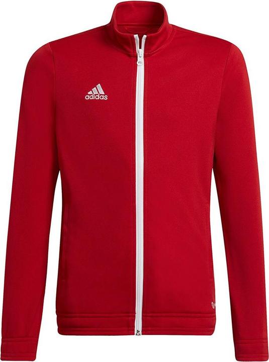 Actual product image adidas entrada 22 Tk Jkt children's sweater red H57563 (140cm) (140)