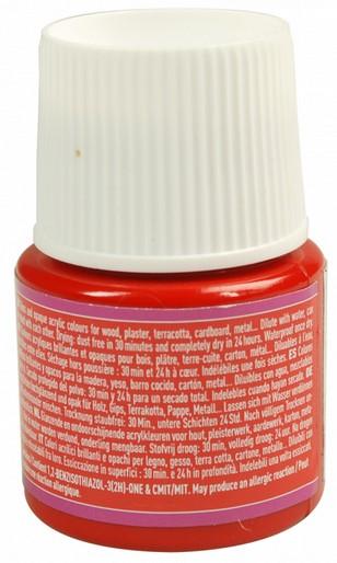 Produktbild Pebeo Deco Glänzende Acrylfarben (Glänzendes Rot, 45 ml)