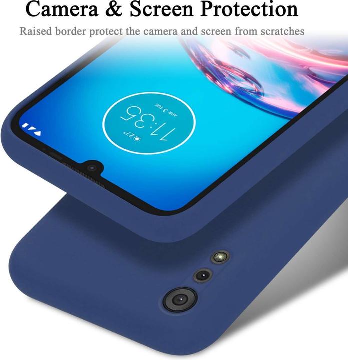Actual product image Cadorabo Bumper Case for Motorola MOTO E6s 2020 TPU Liquid Silicone Cover for Motorola MOTO E6s 2020 (Motorola Moto E6s)