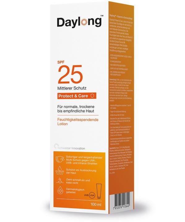 Image du produit Daylong Protect & Care (Lotion solaire, SPF 25, 100 ml)