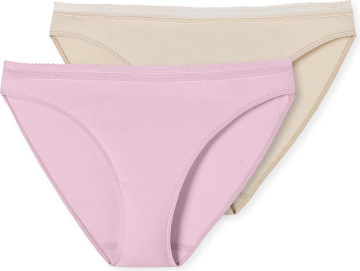 Produktbild Schiesser 2er Pack Cotton Lace Rio Slip (46, 2er Pack)