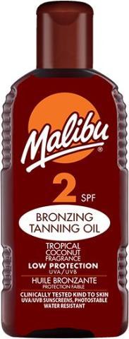 Actual product image Malibu Bronzing Tanning Oil (Sun spray, Up to SPF 10, 200 ml)