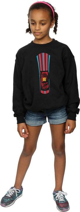 Produktbild Disney Cars Lightning McQueen Stripes Sweatshirt Mädchen (140, 146)