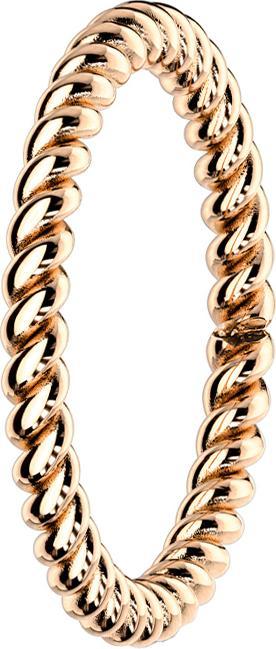 Produktbild Star Piercing Ring rosegold geflochten (57, 950 Platin)