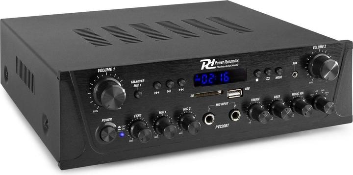 Power Dynamics Amplifier Pro PV220BT (Amplifier)
