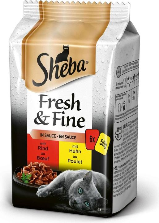 Sheba Fresh et Fine (Adulte, 6 pcs, 300 g)