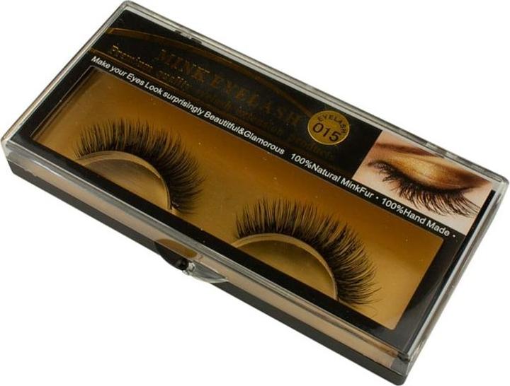 Produktbild JTI Luxuriöse falsche Wimpern aus Nerzfell - #015 (Künstliche Wimpern)