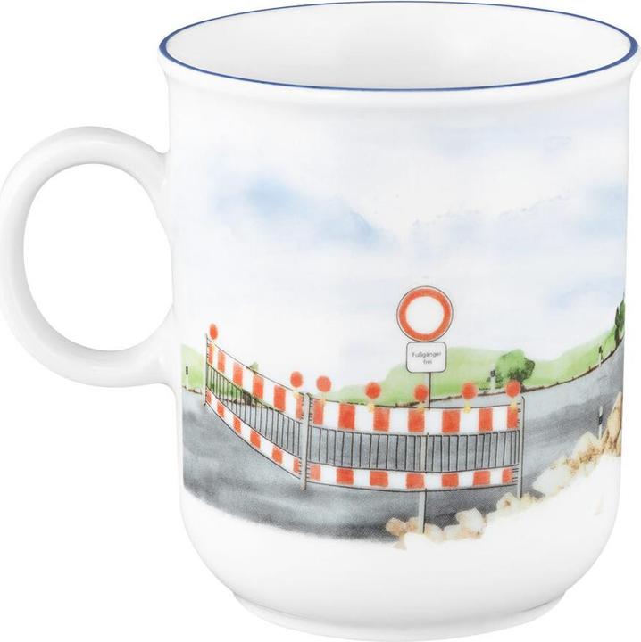 Produktbild Seltmann Weiden Kinderporzellan Set 65285 BAUSTELLE 3 teilig