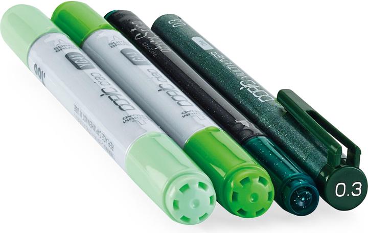 Produktbild Copic Doodle Pack Green (Grau, 4 x)