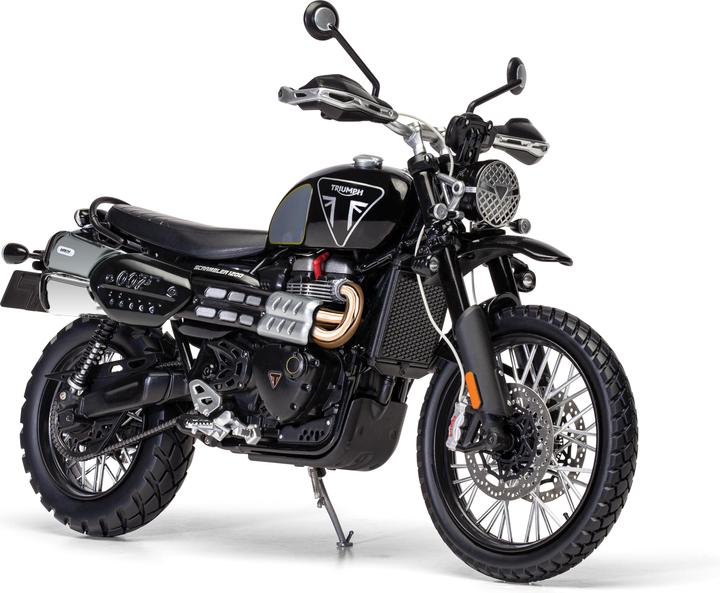 Actual product image Corgi Triumph Scrambler 1200 (Bond Edition)