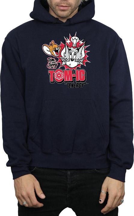 Immagine prodotto Tom & Jerry Tomic Energy Felpa con Cappuccio Uomo (S)