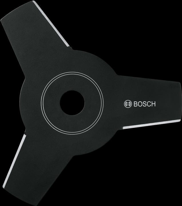 Produktbild Bosch Home & Garden Akku-Freischneider Lasergeschnittenes Freischneidermesser 23 cm (Rasentrimmer, Rasenmäher Messer + Ersatzmesser Gartenmaschinen)