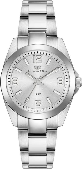 Actual product image Ladies Quartz Watch Majestia Stainless Steel Silver - 32444 (Analogue wristwatch, 37.50 mm)