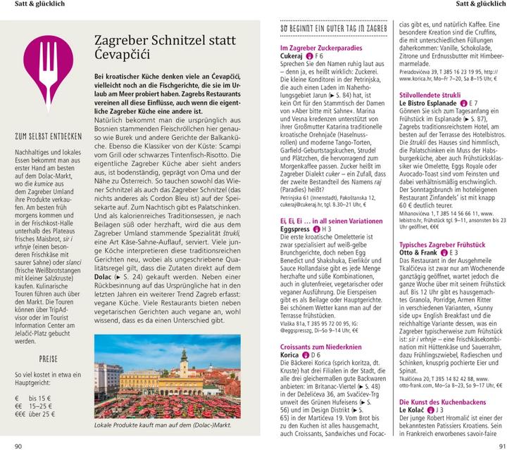 Image du produit direkt Reiseführer Zagreb (Allemand, Patricia, Fridrich, 2023)