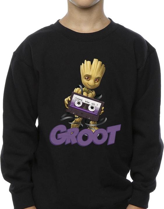 Produktbild Guardians of the Galaxy Groot Casette Sweatshirt Jungen (152, 158)