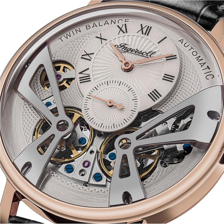Actual product image Ingersoll 1892 Ingersoll I13101 The Tennessee Automatic 46mm 5ATM (Analogue wristwatch, 45.50 mm)