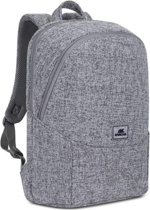Actual product image Rivacase Laptop backpack, Light gray (15 l)