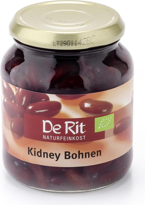 Actual product image De Rit Kidney beans in jar organic (350 g)