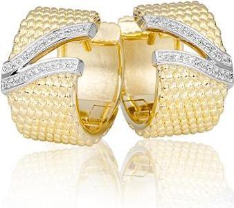 Actual product image Breuning EAR CUTLERY - BRILL. 0,144 Ct. H/si (750/18 K Gold)