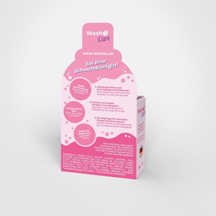 Produktbild Washo Feste Duschpflege Wohlfühldusche (200 ml)