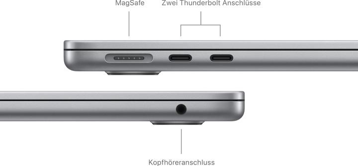 Produktbild Apple MacBook Air – 2024 (13.58", M3, 24 GB, 1000 GB, DE)