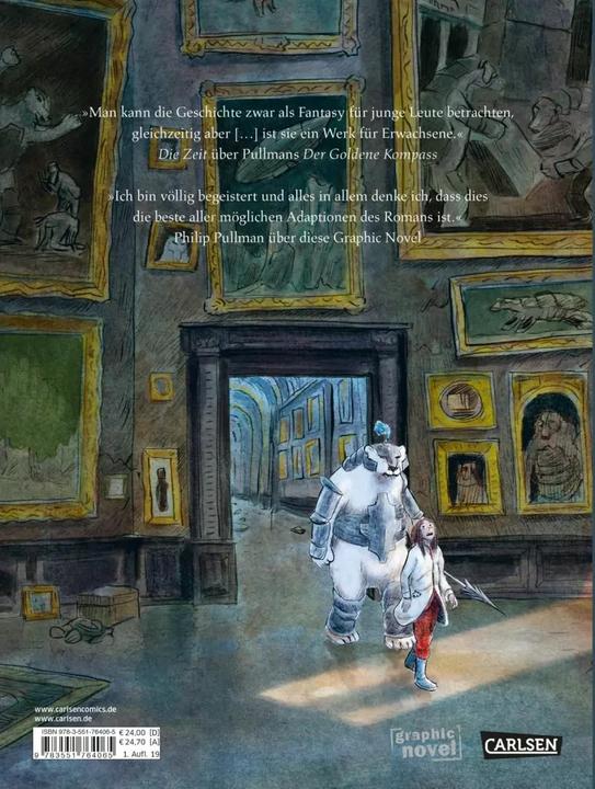 Actual product image Der goldene Kompass - Die Graphic Novel (German, Philip Pullman, 2019)