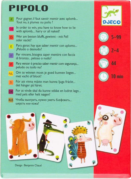 Immagine prodotto Djeco Pipolo (Francese, Tedesco)