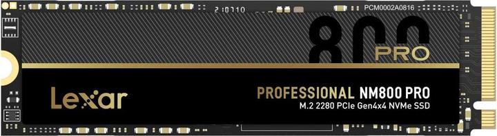 Actual product image Lexar SSD 512GB 7450/3500 NM800 HS M.2 LEX (512 GB, M.2 2280)