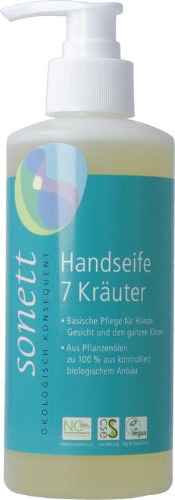 Produktbild Sonett Handseife 7 Kräuter Pumpspender (Flüssigseife, 300 ml)