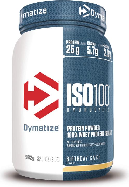 Image du produit Dymatize ISO 100 Hydrolysé (Birthday Cake, 1 pcs, 932 g)